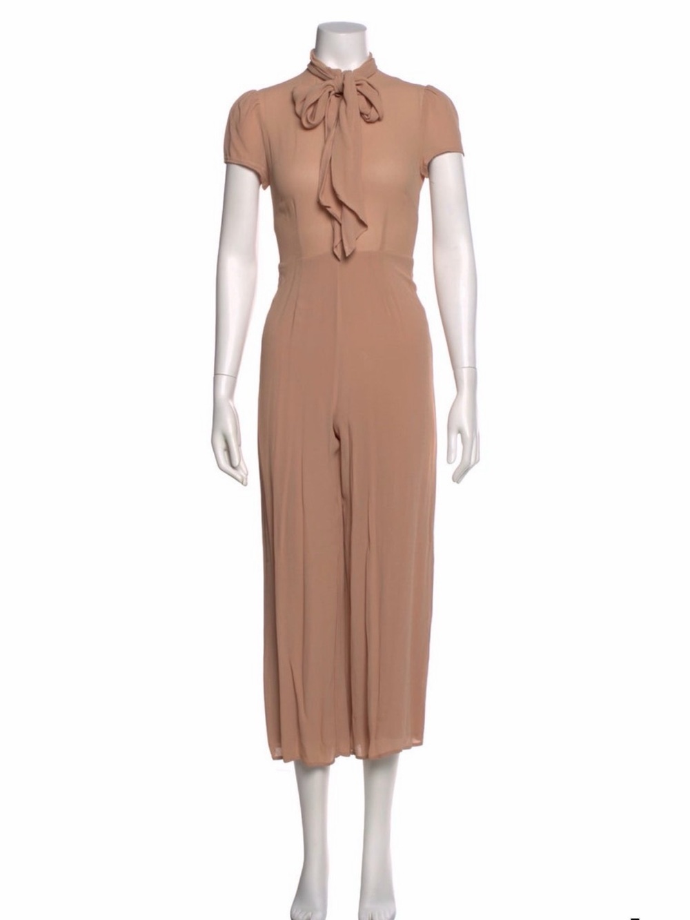 Reformation neck jumpsuit size 10